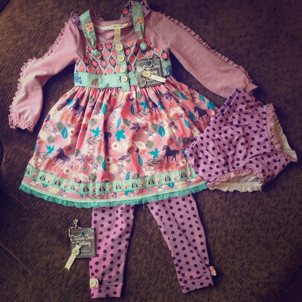 Matilda Jane perfect set for fall! EUC 12-18 mos